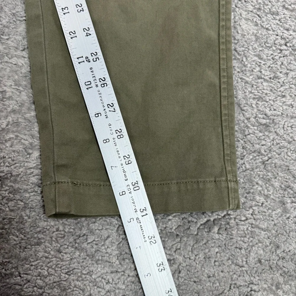 Levis XX Chino Standard Taper Pants Mens 38x31 Olive Green 17196-0001